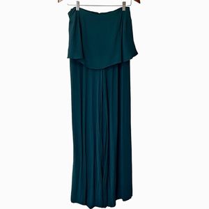 Free People Matching Sleeveless Crop Top High Rise Wide leg Pant Set S